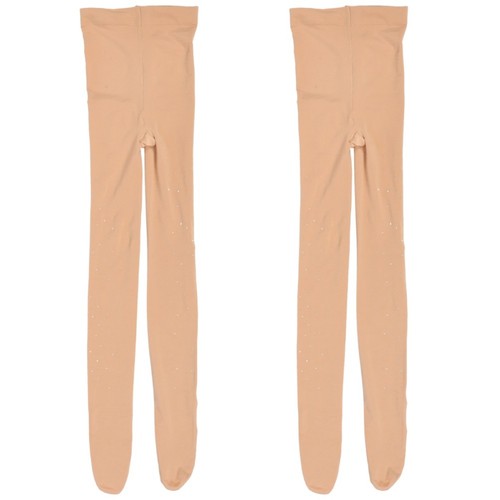 Reusable beige skating - beige, tights