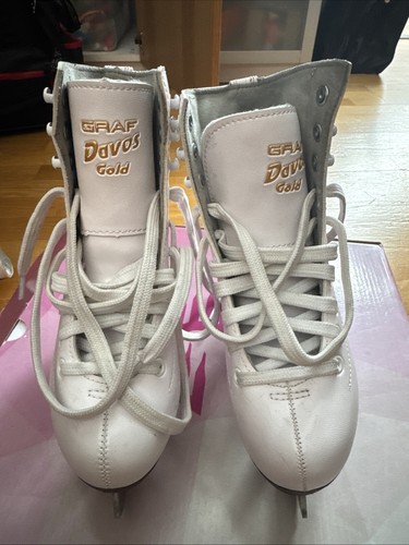 Graf davos gold figure skates - davos,