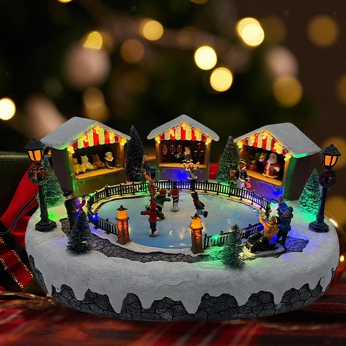 Skating christmas village - skating,