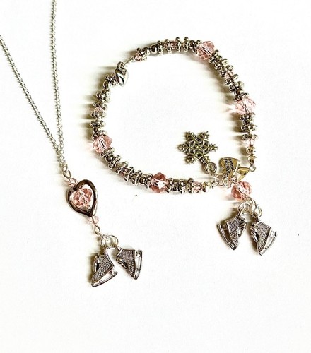 Ice skating jewellery set