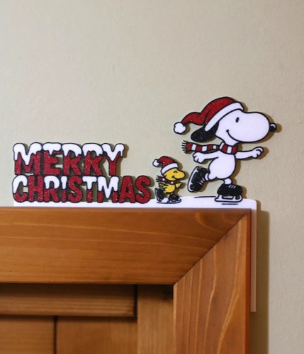 Snoopy christmas ice skating - christmas,