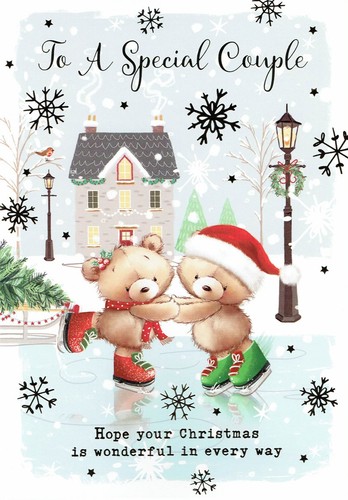 Special couple christmas card - special,