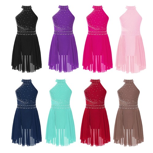 Girls sleeveless ice skating - girls,