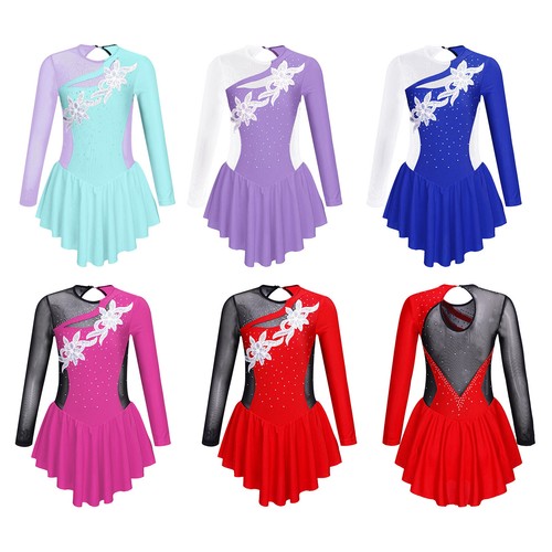 Girl rhinestone mesh spliced - girl's,