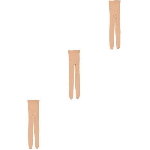 Thick beige skating tights for - tights,